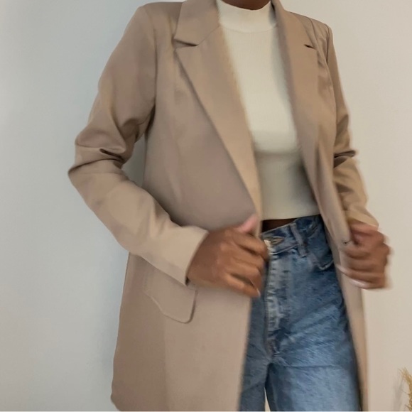 Taupe Blazer - Picture 5 of 9